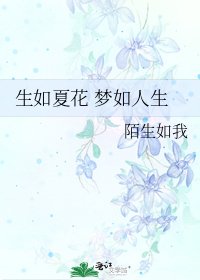 生如夏花 梦如人生
